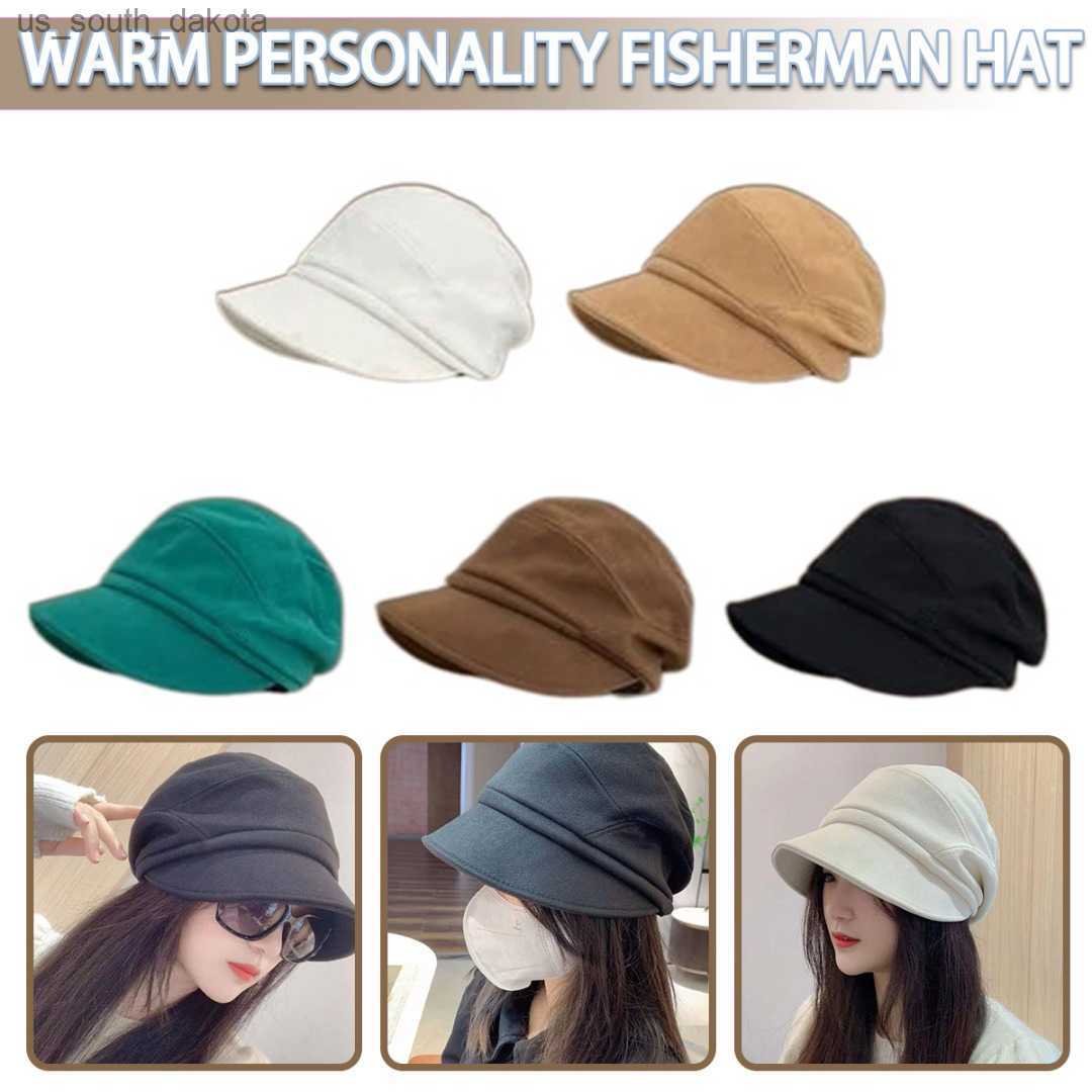 

2023 New Women Newsboy Cabbie Beret Cap Autumn Vintage Hat For Girls Soft Skin-friendly Warm Outdoor Caps Fashion Casual L230523, Green