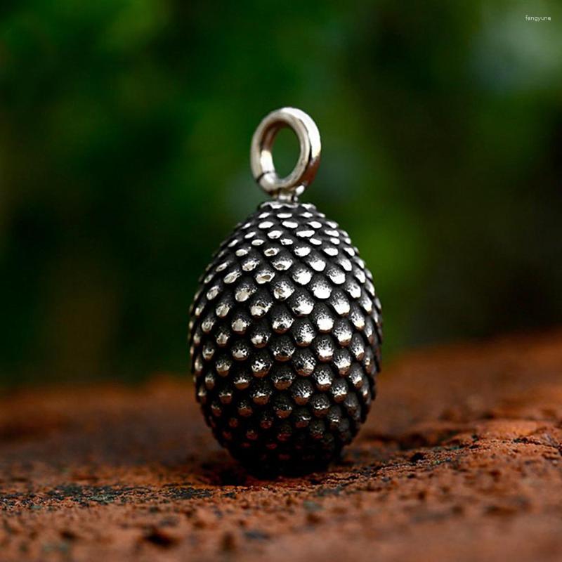 

Pendant Necklaces Creative Vintage Stainless Steel Pine Cone Punk Men's And Women's Personalized Fashion Jewelry Gifts Wholesale