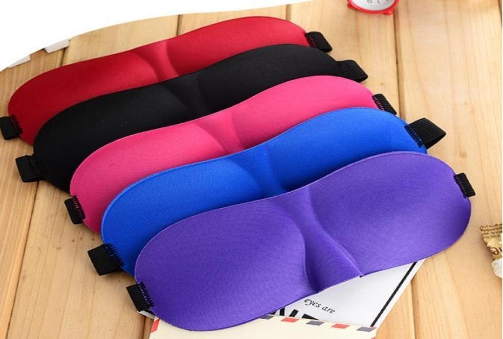 

Travel 3D Eye Mask Sleep Soft Padded Shade Cover Rest Relax Sleeping Blindfold8417612