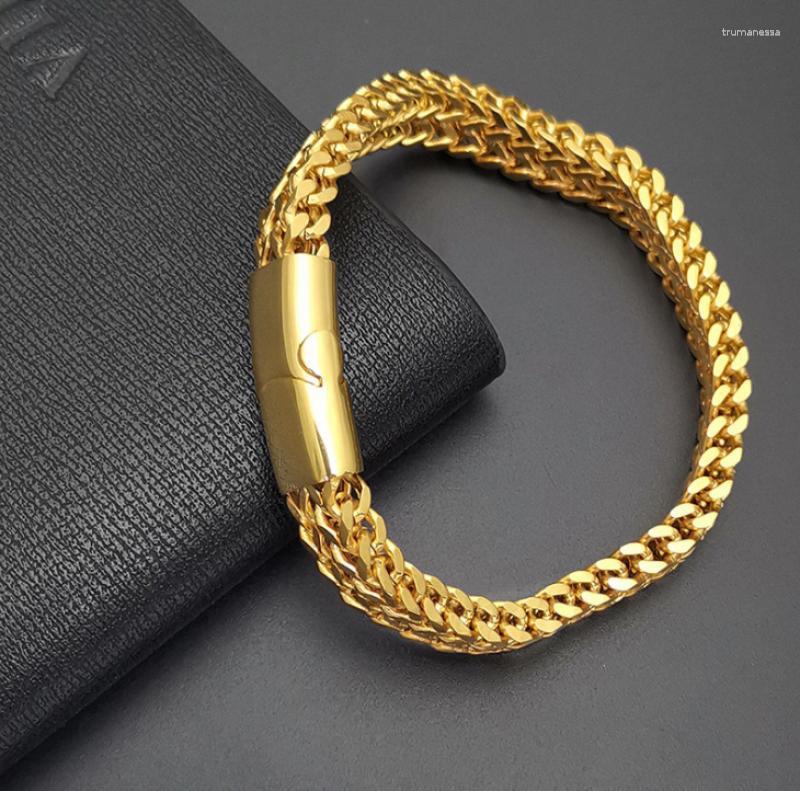 

Bangle Fashion Stainless Steel Bracelet Hip Hop Punk For Men Party Jewelry Raym22