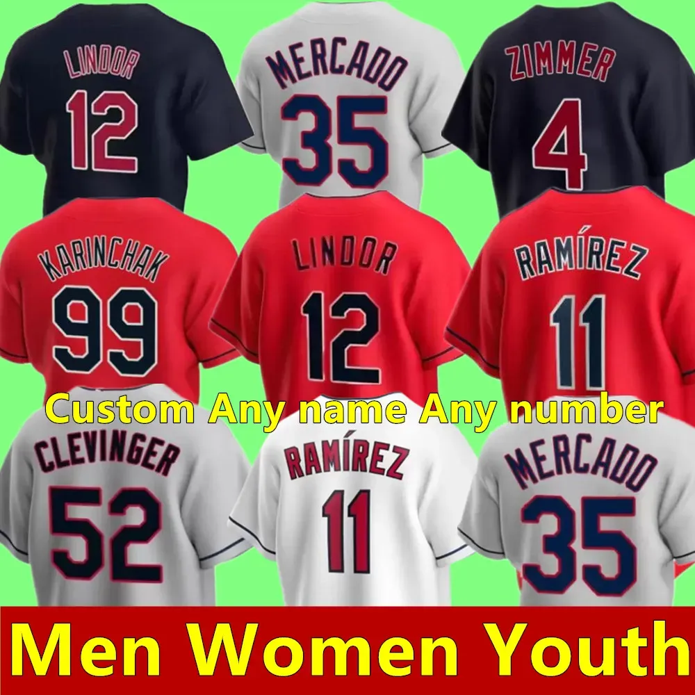 

2023 Custom Jose Ramirez Jersey Harold Amed Rosario Jim Thome Ricky Vaughn Franmil Reyes Shane Bieber Tyler Naquin Logan Allen Gimenez Daniel, As shown in illustration