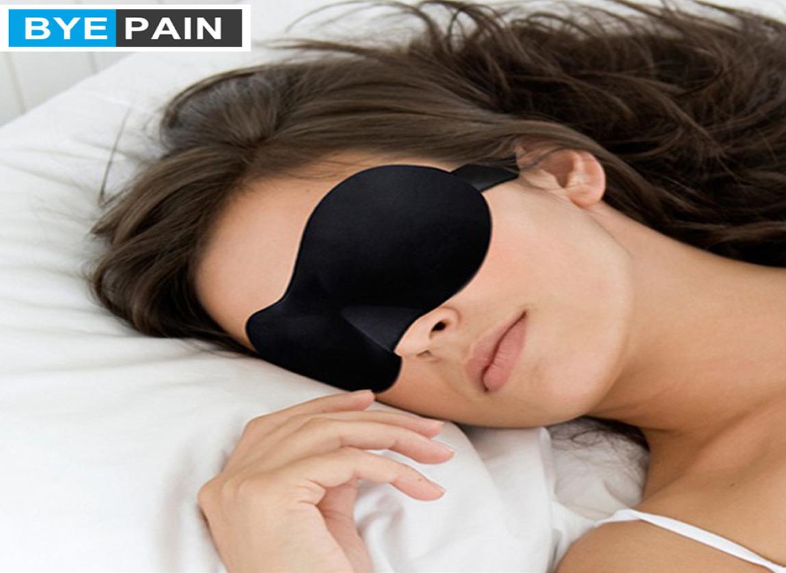 

1Pcs BYEPAIN Sleeping Eye Mask 3D Sleep Mask Natural Eyeshade Cover Shade Patch Soft Portable Blindfold Travel Eyepatch Cover5261120