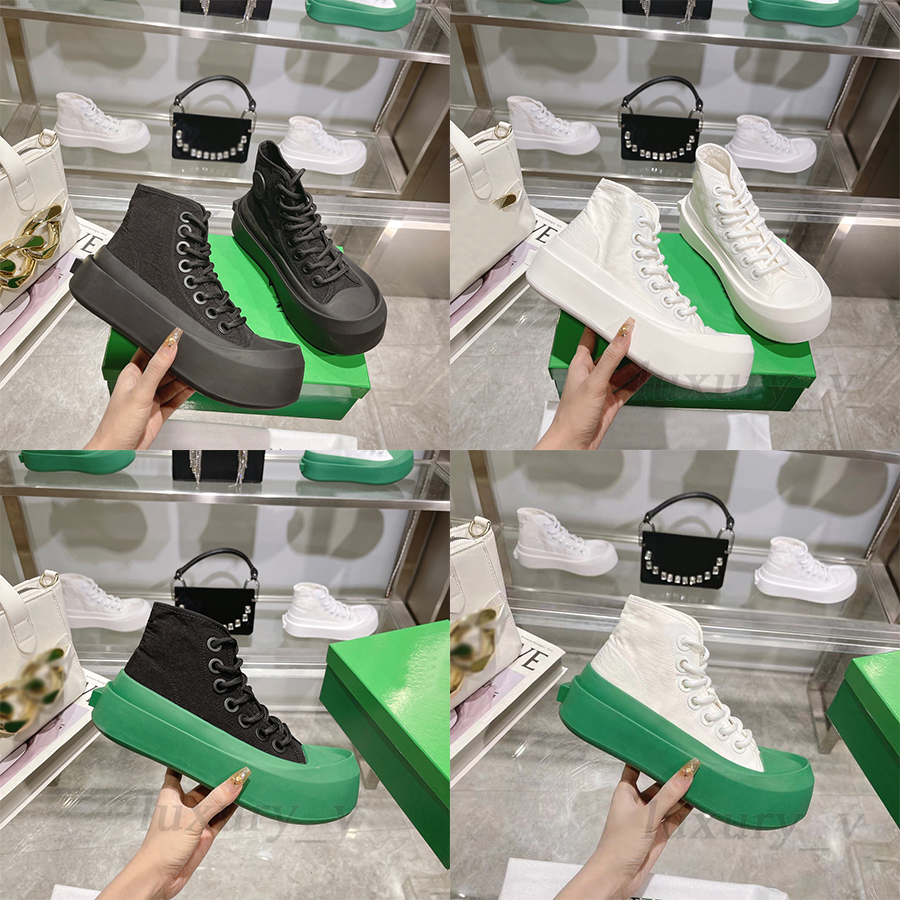 

Designer Casual Shoes Top Canvas Shoes Jumbo Sneakers Men women Rubber Outsole Padded Shoe Lace-up Sneakers with box, Color 4