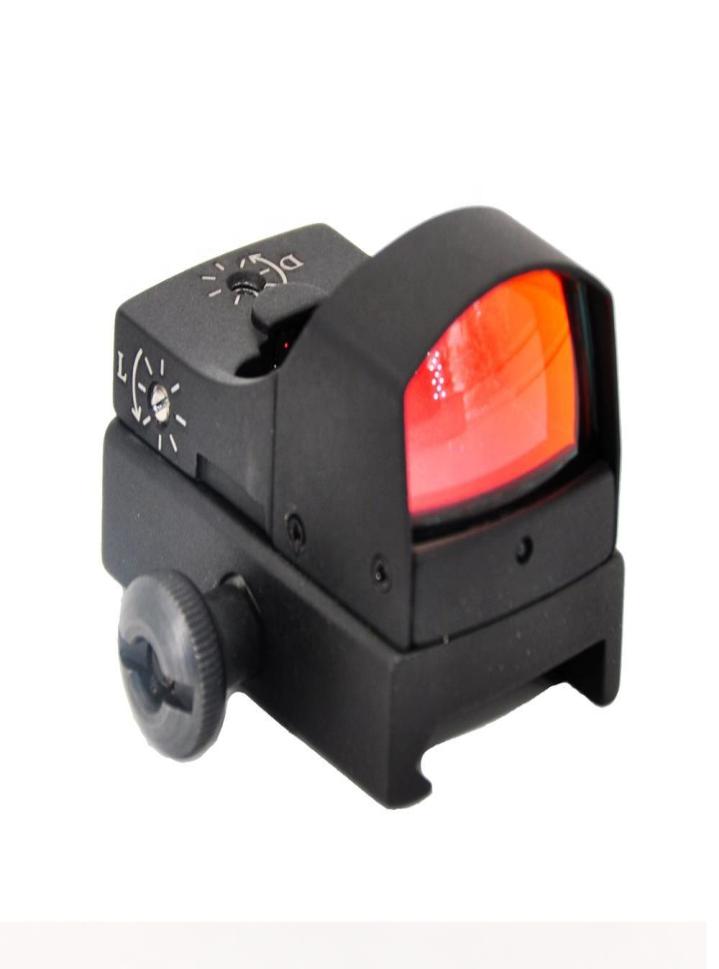 

Auto Light Sense Adjustable Micro MOA Red Dot Sight For Pistol1898724, Black