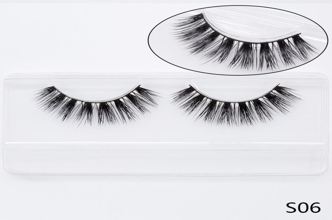 

2019 Natural 3d 100 False Eyelashes Thick Eyelash Extension Volume Long False Eyelashes Makeup Soft Fake Lashes1459471