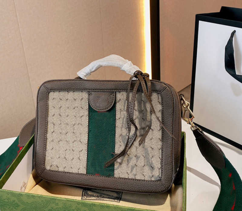 

Evening Bags Chain Crossbody Bag Fashion Tote Bags Women Handbag Canvas Genuine Leather Patchwork Classic Letter Tassel Pendant Zipper