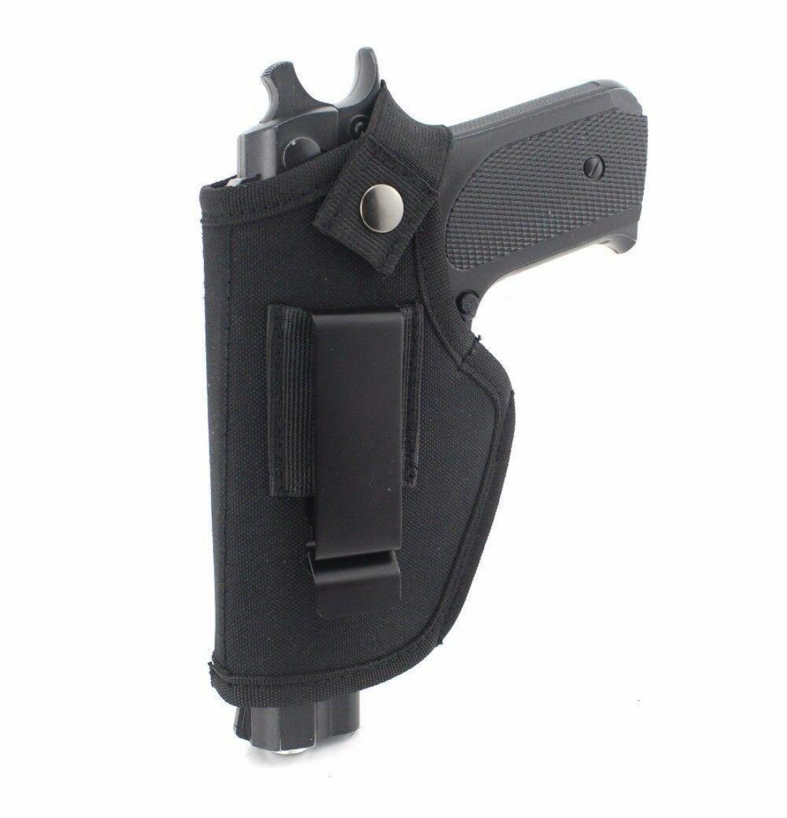 

gun Nylon holster is a concealed carrying holster with IWB OWB depth suitable for left and right hand drawing suitable for small6501007, Black