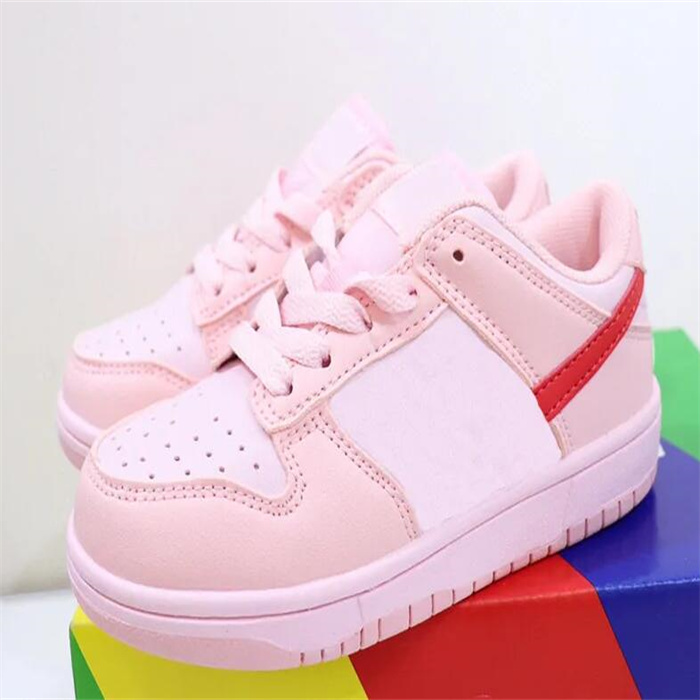 

New Arrival Children Running Luxury Sport Shoes Girls Boys Wear-resistant Designer Casual Sneakers Kids Lacing Anti-slip Footwear zapatos bebe Size 26-35, Please select a color & size.