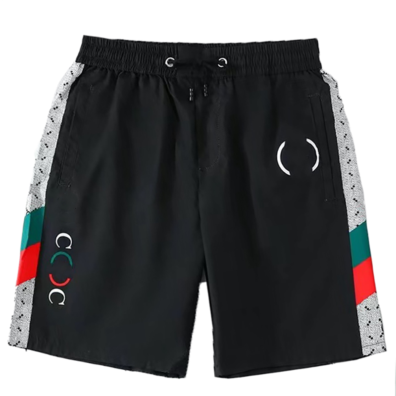 

Designer Men's Shorts netting beach pants European and American brand trend classic simple checkered loose large women's same style 445, 004