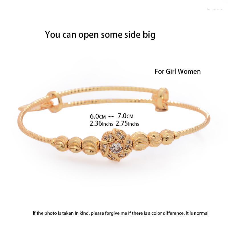 

Bangle Can Pull Away Dubai Gold Color Bangles For Women Ethiopian Bracelets Middle East Wedding Jewelry African GiftsBangle Raym22