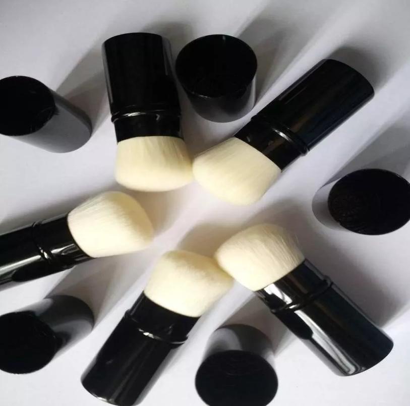 

single brush RETRACTABLE KABUKI BRUSH Box Package Beauty Cosmetics Makeup Brushes Blender 50pcslot DHL 6192109