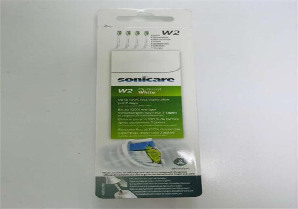 

New version HX6064 W2 Toothbrush Heads 4pcs set HX6064 optimal white item DHL 9765793