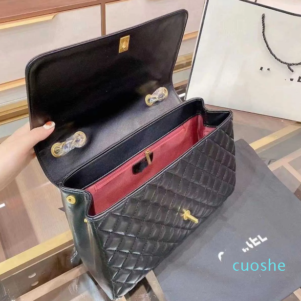 

2023 Shoulder Crossbody Chain Bag High Capacity Handheld Women's Bag Fashion Black