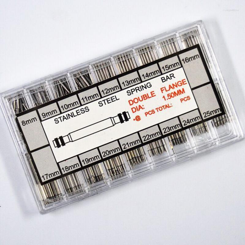 

Watch Repair Kits 360 PCs Watchmakers Spring Bars Strap Link Pins Stainless Steel 1.5mm Kit Tool
