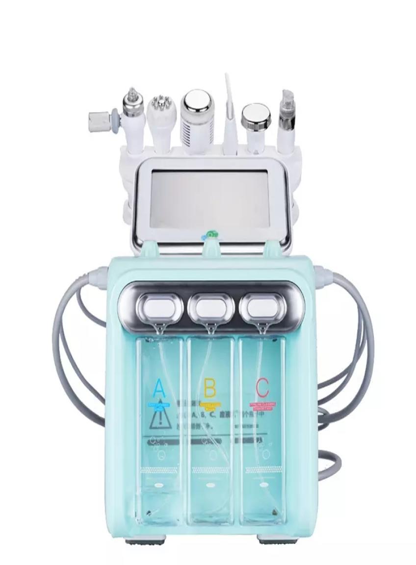 

New Upgrade 6in1 H2O2 Hydra Dermabrasion RF Bio lift Spa Facial Machine Hydro Microdermabrasion Facial Machine water aqua peel1302780