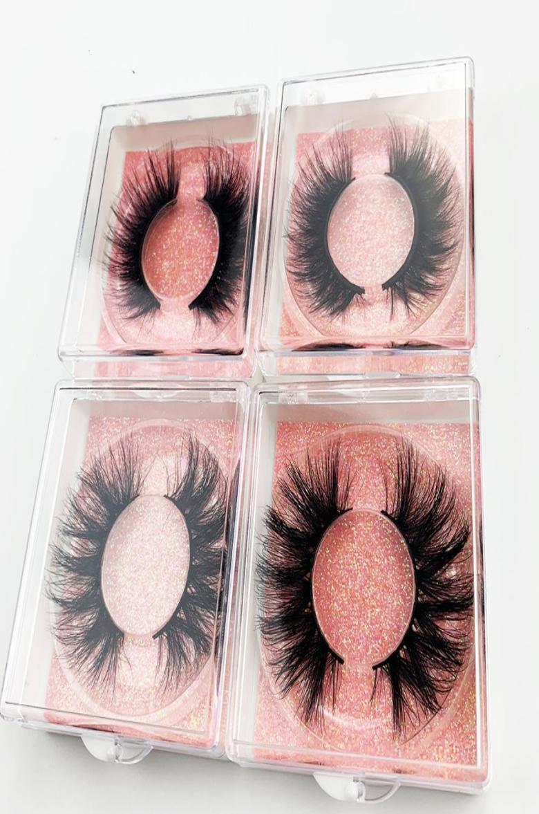 

3D Mink Eyelashes with plastic square boxes plastic eyelash square boxes with glittersPlastic Square lash boxes 3D Mink Lashes9032256