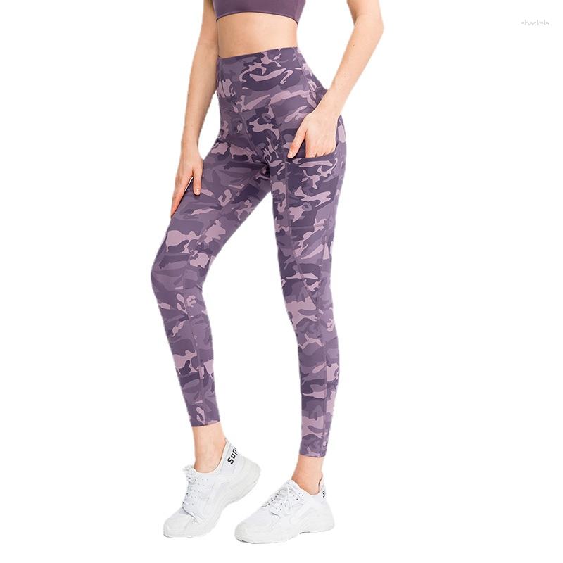 

Women's Pants Women Tight Camouflage Printed High Waist, 02343 deep army