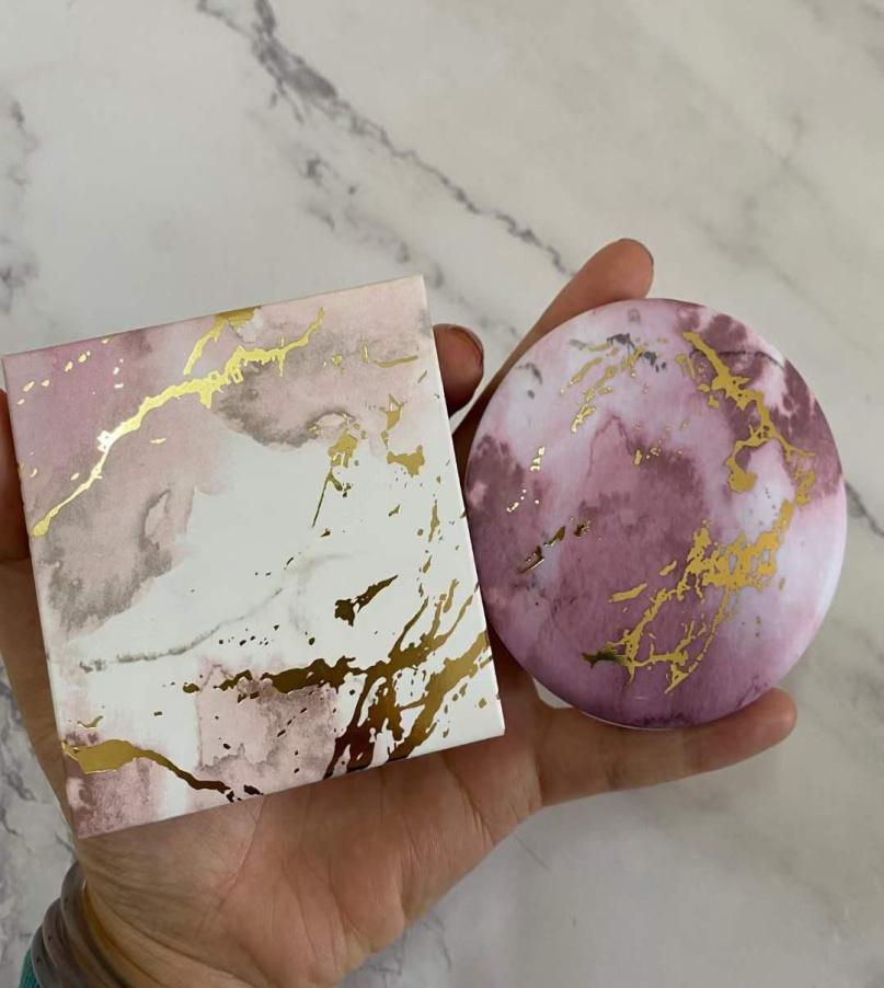 

BRAND highlighter double gleam extra dimension skinfinish pouder 10G Pressed Powder highlighting Foundation With Brush Bronzers 9286479, Mixed color