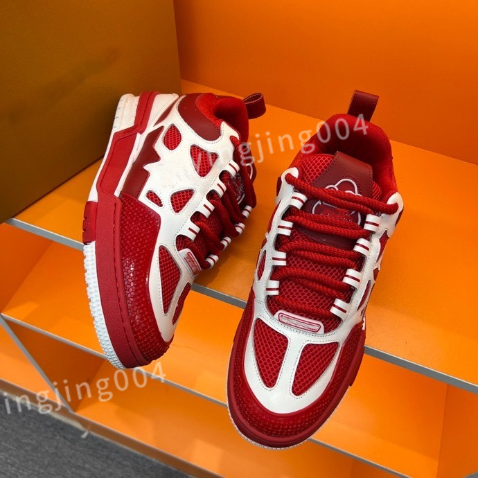 

2023 new top Luxury Men's Trainers designer man's casual shoes Quality Men Lace-up Sneakers Outdoor Runing Sport Shoe fashion mens basketball shoes Sneaker, 04