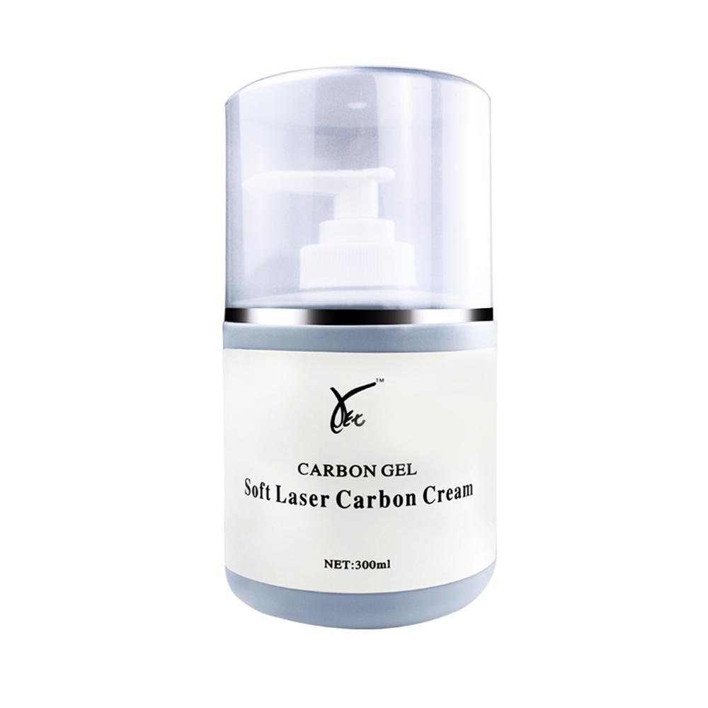

300ml Soft Laser Black Doll Carbon Cream Beauty Parlour Equipment Accessories Gel Powder Q Switched Nd Yag Laser Natural Toner
