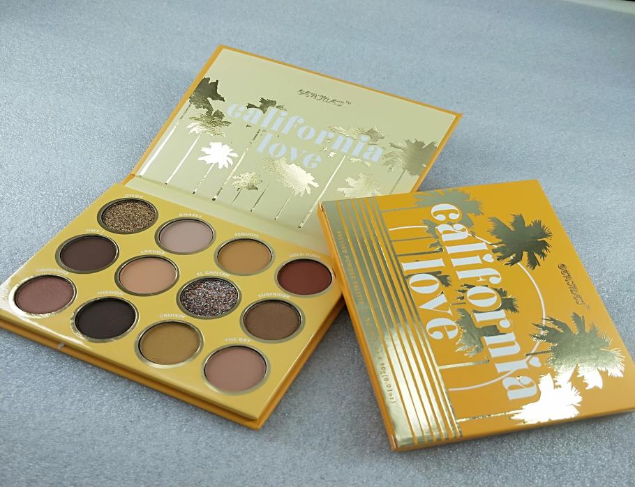 

Eye Shadow Colourpop California Love Palette 12 Colors Makeup Set Orange Pumpkin color Eyeshadow Palette1970344, Sky blue