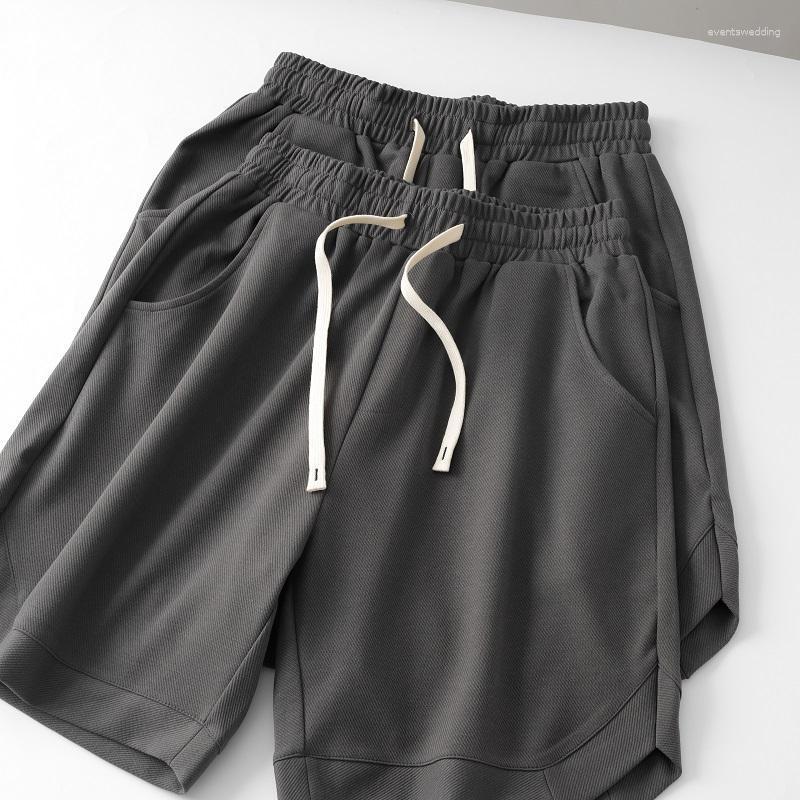 

Men's Shorts Summer Men Casual Simple Solid Loose Wide Leg Unisex Drawstring Elastic Waist Oversized Jogging 6xl-130kg, Dark green