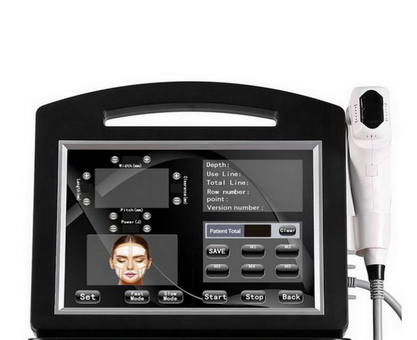 

AntiWrinkle 4D 3D HIFU Face Lifting Machine High Intensity Focused Ultrasound Body Facial Skin Tightening Treatment With 8 Cartri1472785
