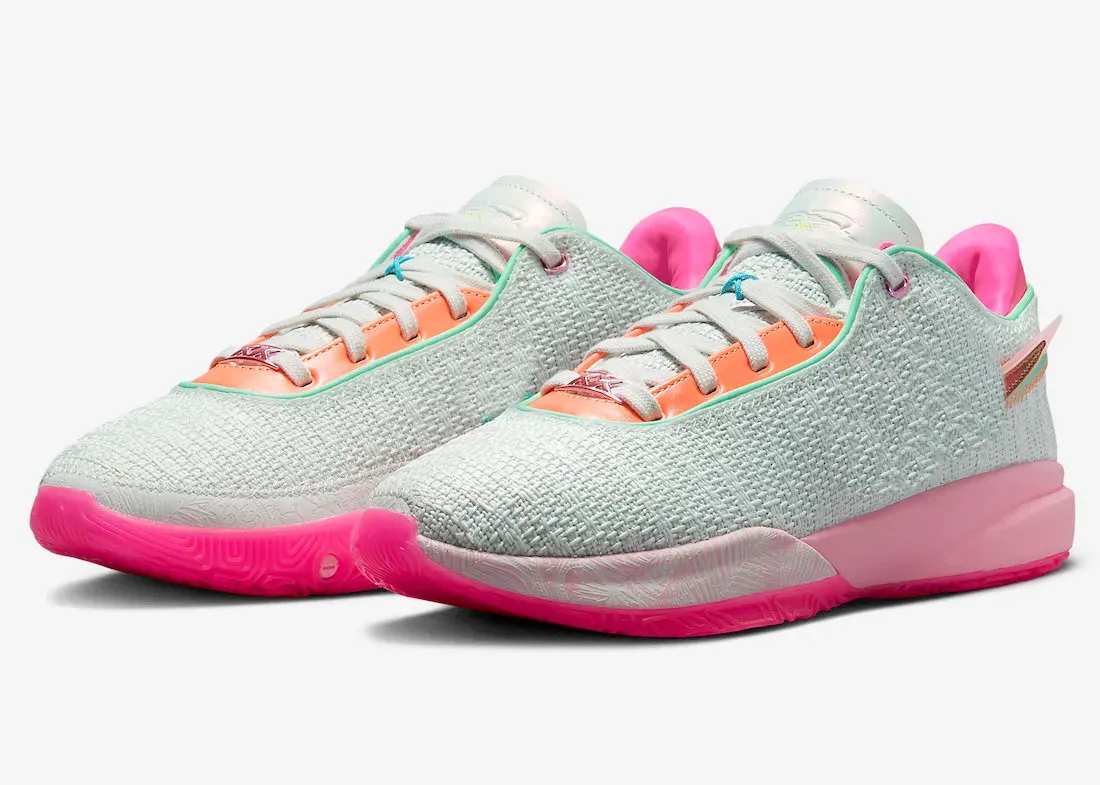 

New Fashion designer Top basketball shoes Pink LeBrons XX 20 20s Barely Green for sale Hiking Footwear Sport Shoe Trainner Sneakers outdoor, Lb001
