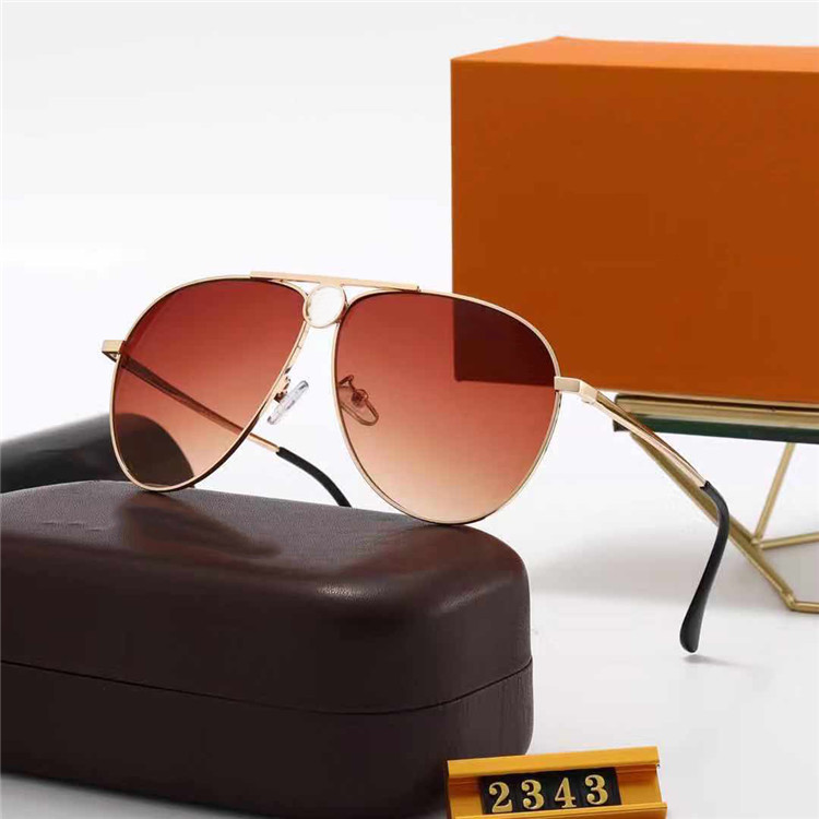 

women sunglasses designer brand sunglasses for men New women's fashion trend sunglasses metal European sunglasses 2343