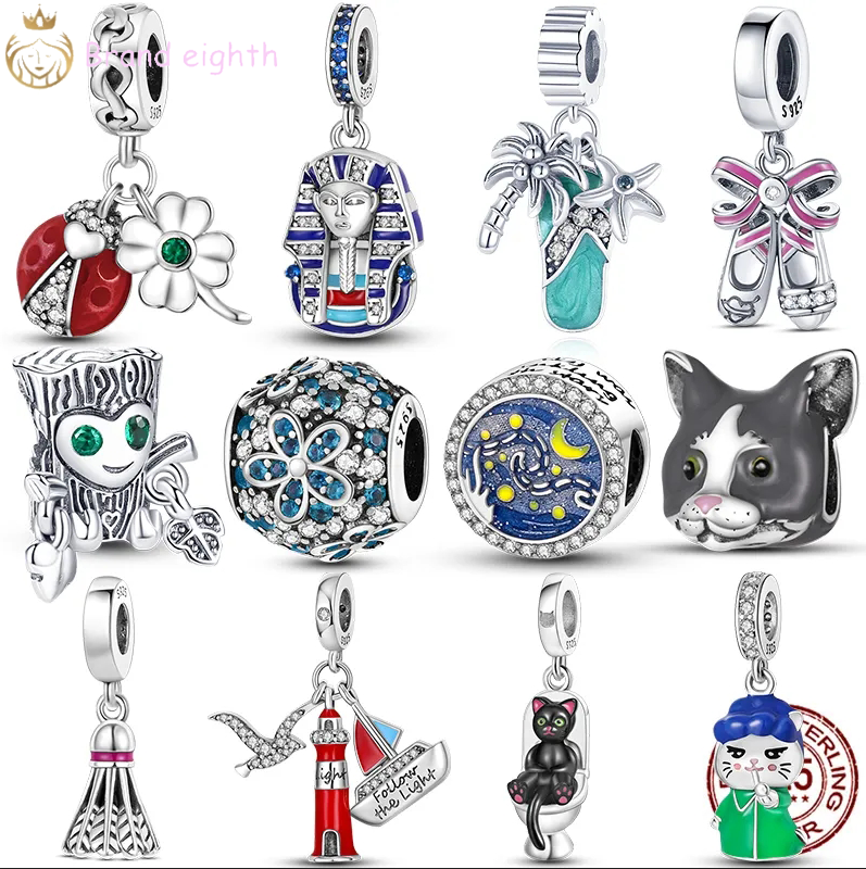 

For pandora charms sterling silver beads Real Silver Color Little Boy charmes ciondoli DIY Fine