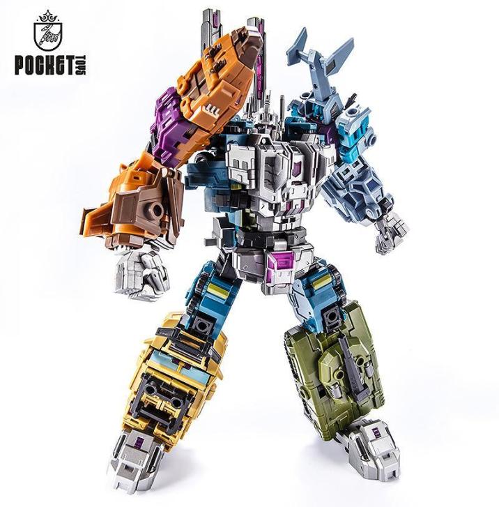 

27cm Transformation G1 PT05 Bruticus Pocket Toys 5IN1 Action Figure Oversize Robot Toy g1 PT05 For Collection Boy Toys Gifts 662753381, Multicolor