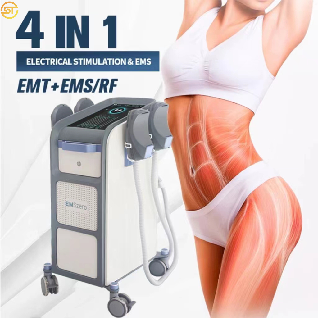 Machine électromagnétique Tesla amincissante, raffermissement de la peau, réduction des graisses, stimulation musculaire, levage des fesses, équi