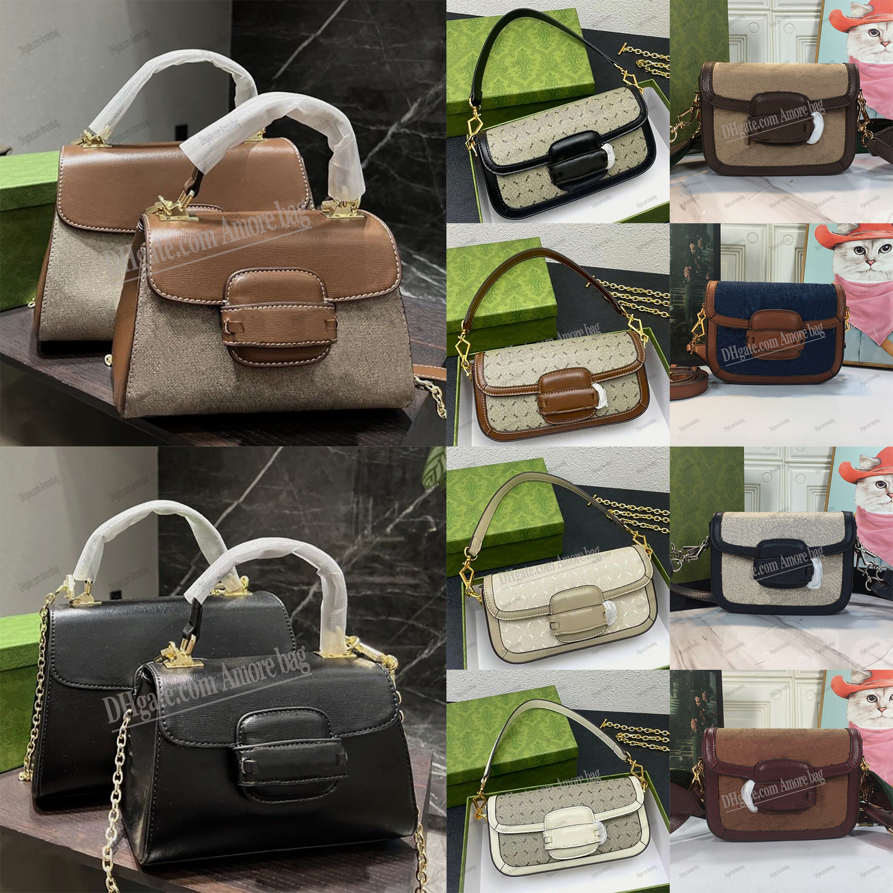 

Horsebit 1955 Bag Womens Ophidia Crossbody Shoulder Bags Messenger Designer Leather Black Purse Luxury Designers Handbags Crossbody Chain Totes