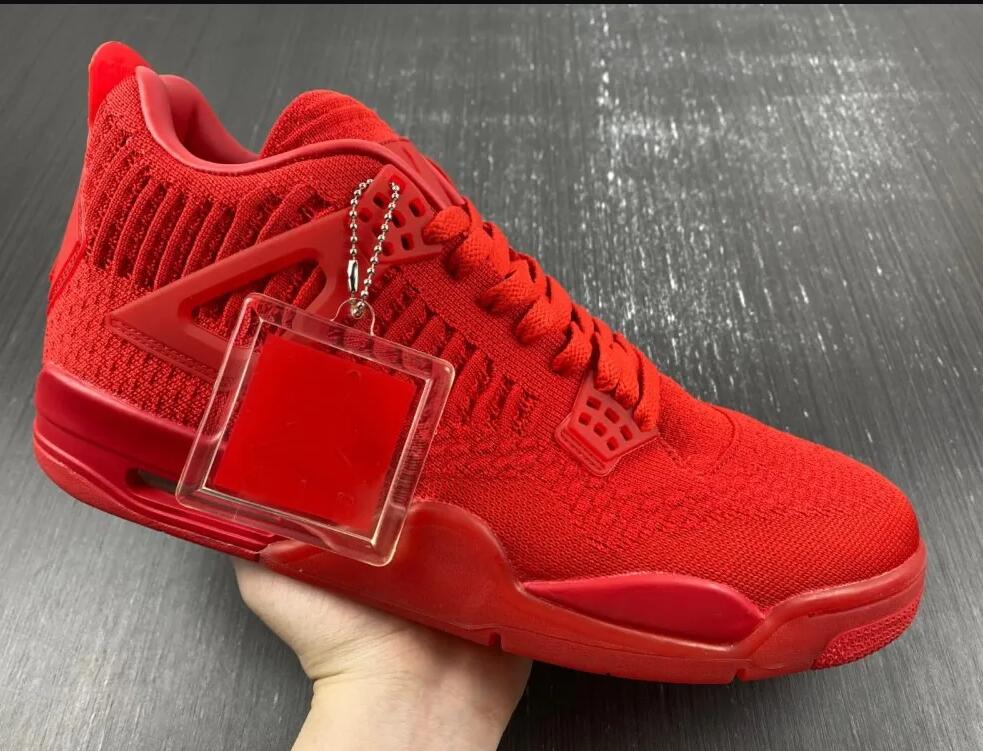 

Basketball Shoes Fly University Red 4 4s Aq3559-600 Mens Sneakers