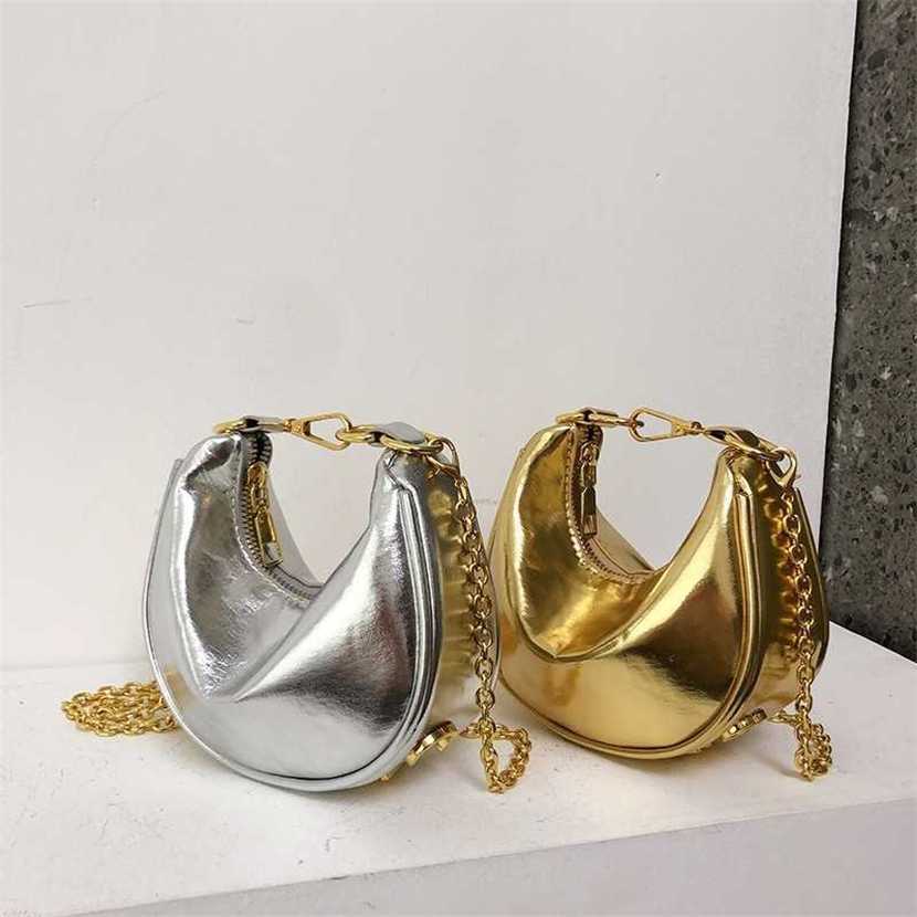 

Designer bag 2023 handbag Spring New Street Versatile Casual Personalized Sweet One Shoulder Crossbody Women's Chain, Silver11