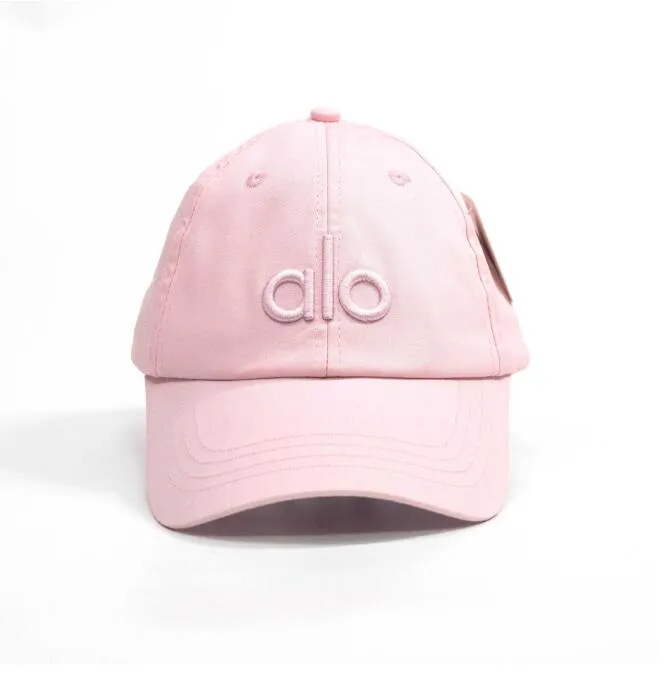 

Fashion Designer Alos Ball Cap Yoga Baseball cap Fashion Leisure Summer Ladies Versatile Big Waist Show Face Small Sun hat