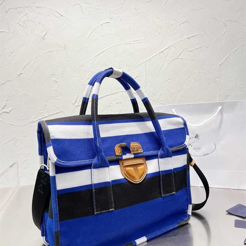 

Designer bag 2023 Women's luggage computer business shoulder fashionable men's and women's handbag travel briefcase, Black7