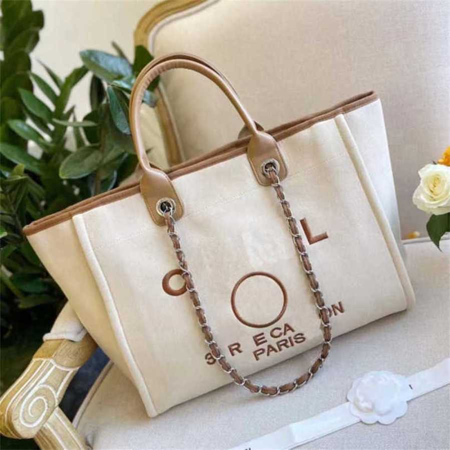 

Luxury Women's Hand Embroidered Pearl Beach Bag Big Ladies Small Backpacks Canvas Chain Backpack Evening Handbags JTUS factory outlet 55% off sale, Sky blue