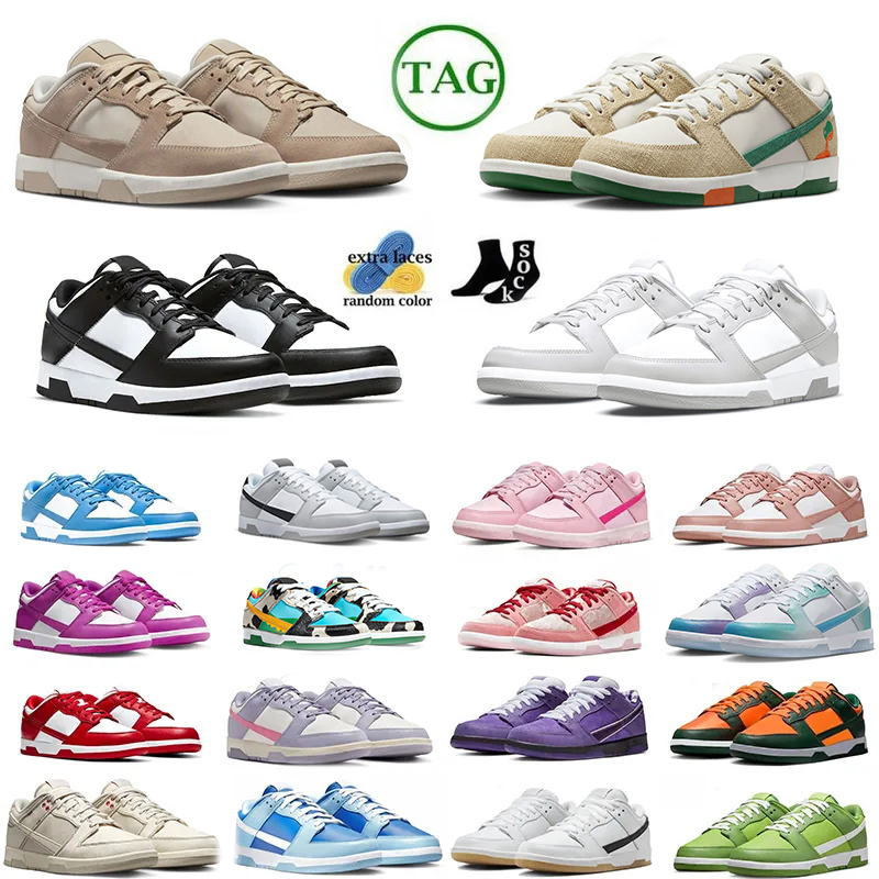 

Running Shoes Lows Jarritos Panda Mens Sanddrift Active Fuchsia Light Orewood Medium Olive Gray Fog Syracuse UNC GAI Triple Pink Candy Women Sneakers Size 36-47, New