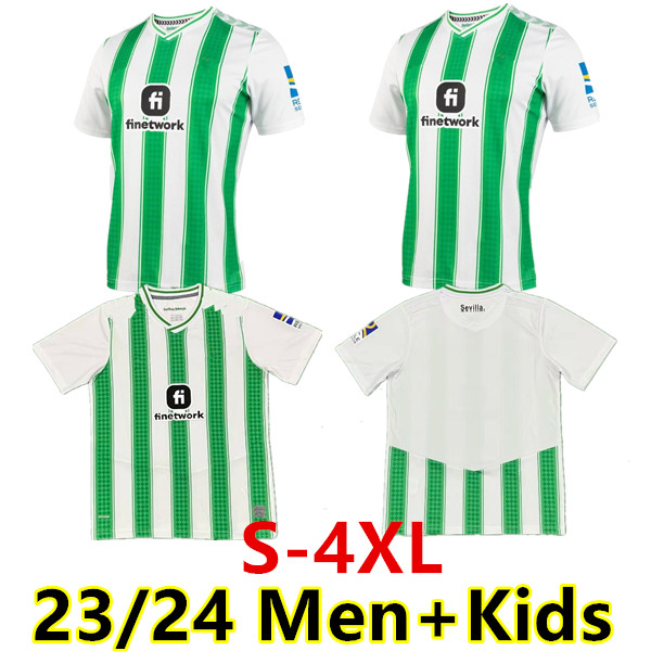 

S-4XL 23 24 real Betis soccer Jerseys JOAQUIN B.Iglesias camiseta de Juanmi CANALES Fekir 2023 2024 special-edition FOURTH football shirts copa DEL rey FINAL MEN KIDS, 23/24 home adult