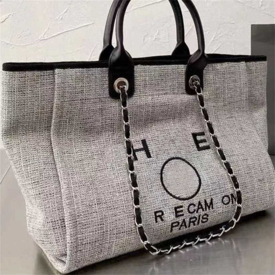 

Women's Luxury Classics Hand Embroidered Pearl Beach Bag Big Ladies Small Backpacks Canvas Chain Backpack Evening Handbags RXKI factory outlet 90% off