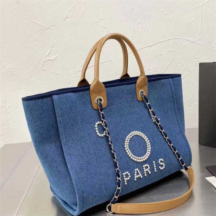 

Beach Women's Luxury Bag Hand Embroidered Pearl Big Ladies Small Backpacks Designers Canvas Chain Backpack Evening Handbags 14ZA us outlet online 70% off