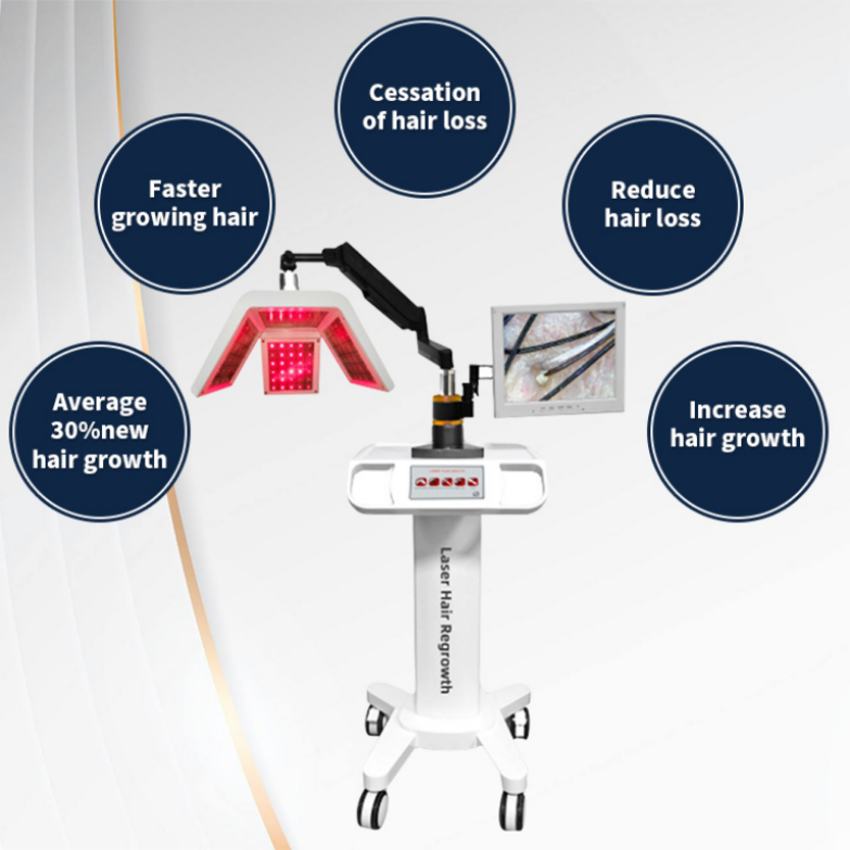 

Other Beauty Equipment Beauty Salon Laser Lllt Hair Loss Treatment System Hairs Regrowth Bald Head Growth