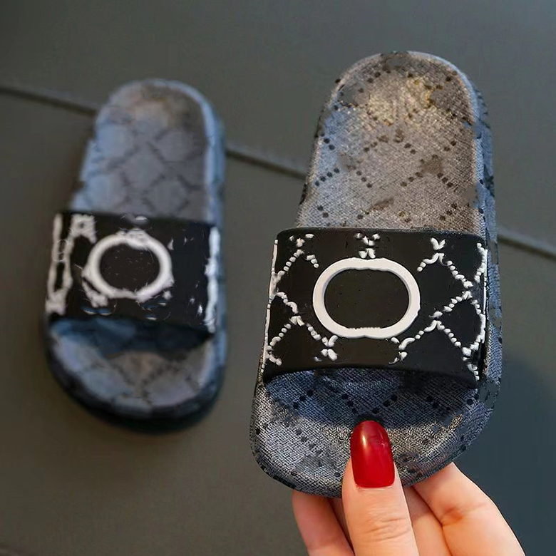 

Infant Slipper slides big Baby Slide summer sandals solid Slippers kids shoes Clog sandal acoustic eva Black Grey boys girls Tainers Designer Beach Sandals shoes, #1
