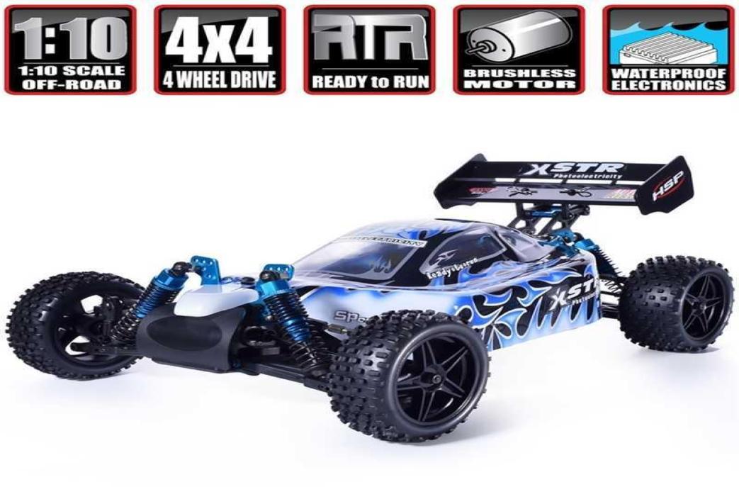 

HSP Rc Car 4wd Off Road Buggy 94107PRO XSTR High Speed Hobby Remote Control Car 110 Electric Power 4x4 Rc vehicle Toys for Kids Y1623738