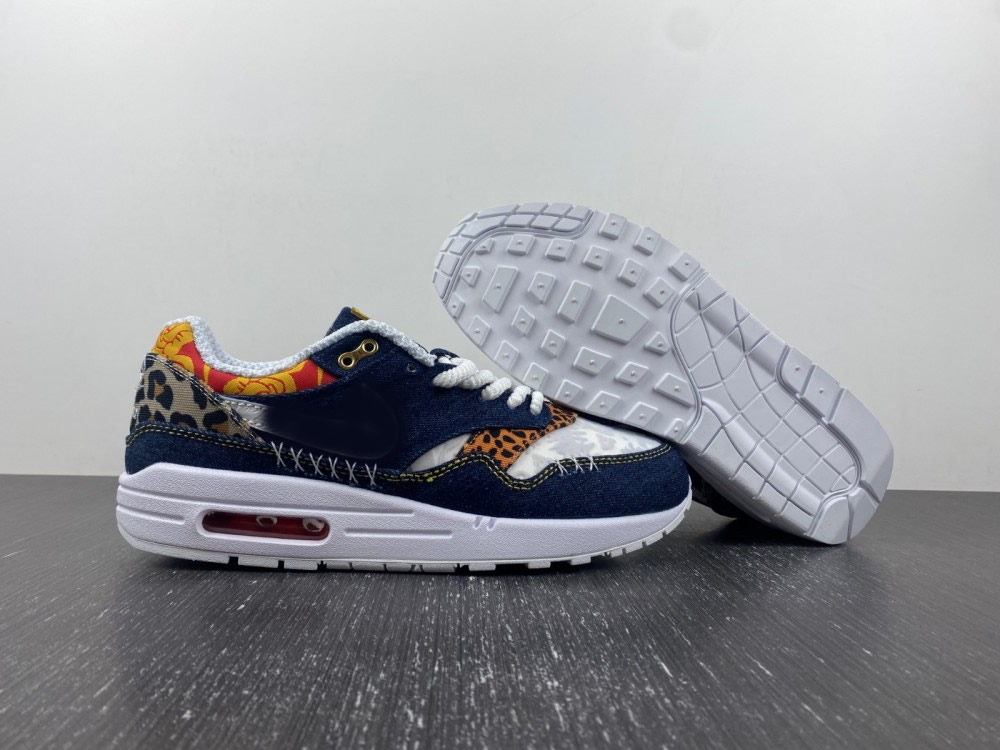 

Cushions 87 Running Shoes for Mens Womens 87s 1 Washed Dark Blue FJ4452-432 Jogging Walking Trainers Sports Sneakers des chaussures denim leopard print 36-46, #1