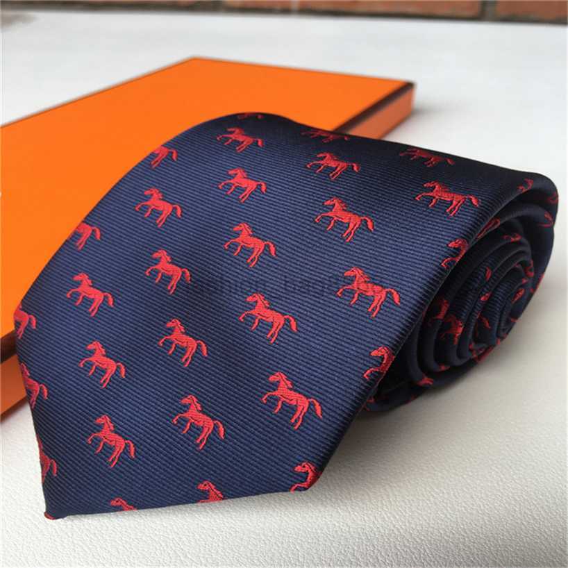 

Mens Silk Neck Tie Business Style Luxury Ties Jacquard Weave Necktie Formal Occasion Designer Neckties With Box 888g