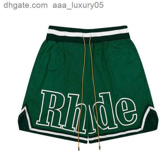 

Summer Men's Shorts Rhude Short s Sports Casual Men's Loose Large 5-point Basketball Pants over sized L XL 2XL 3XL 4XL