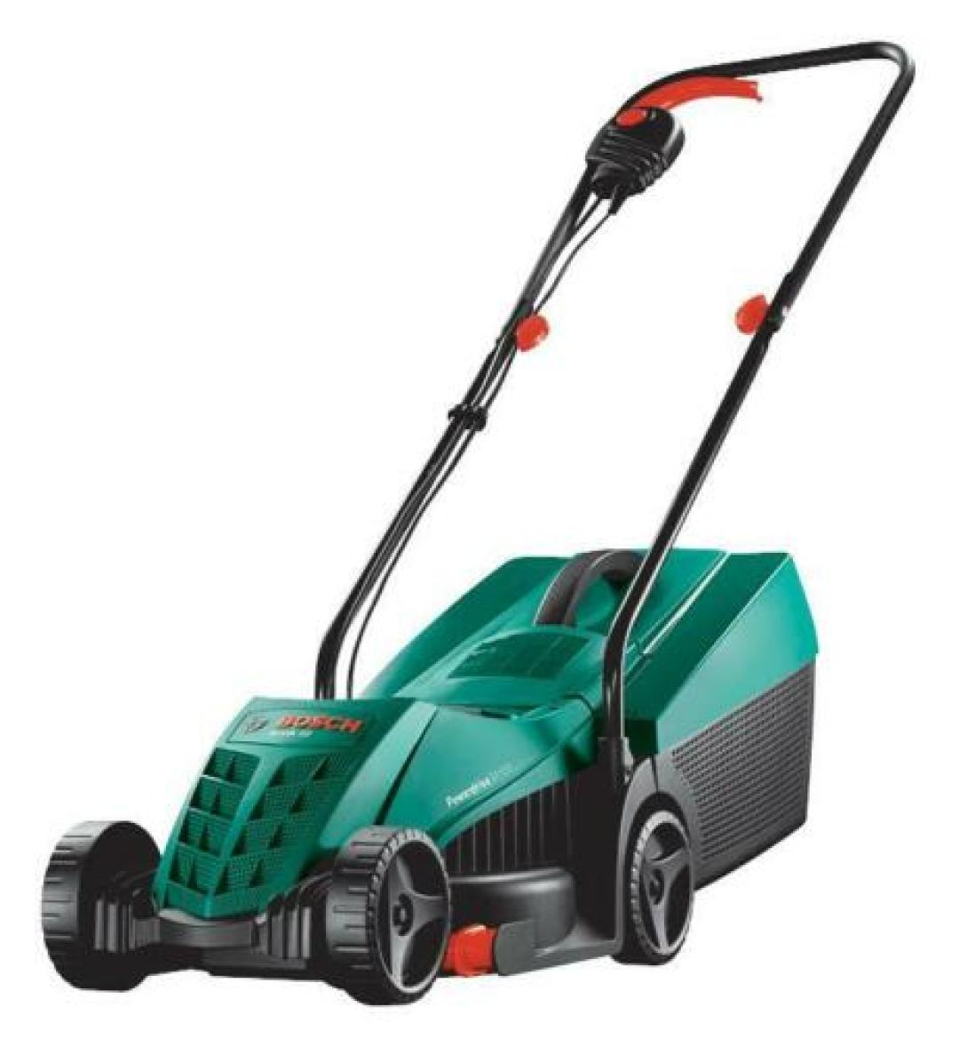 

Brand New Bosch Rotak 32 R 1200W 32cm Electric Rotary Lawn Mower 240V 10m Cable4099809, Better