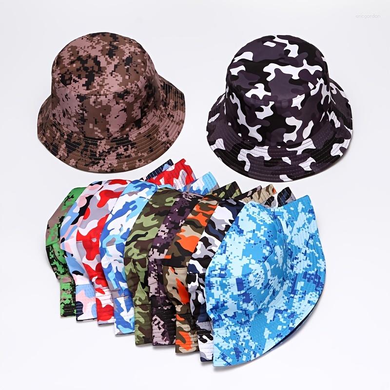 

Beanies Men's Camouflage Outdoor Fashion Casual Bucket Hat, Green